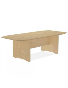 MESA REUNIÓN ROCADA MEETING 220x100cm ESTRUCTURA PANEL ROBLE
