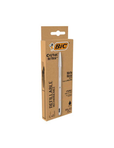 PACK BOLIGRAFO BIC CRISTAL RE`NEW  2 RECAMBIOS