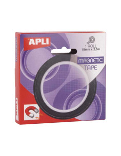 CINTA ADHESIVA APLI MAGNÉTICA 19mmx25m