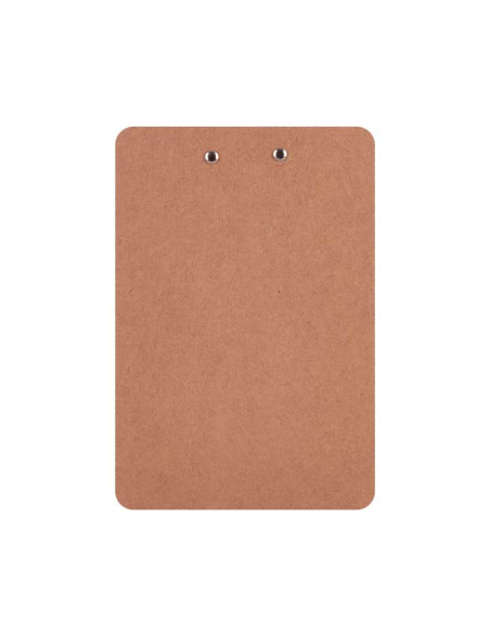 CARPETA con PINZA PORTABLOCS APLI MADERA A5 NORDIK AZUL