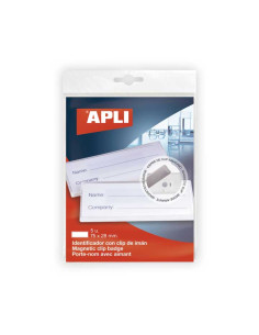 FUNDA DISTINTAPLI PINZA MAGENTICA 72x28 mm BOLSA de 5