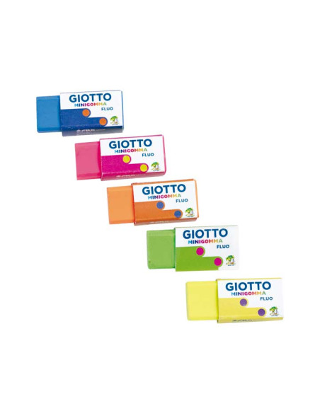 EXPOSITOR TARRO 120 GOMAS GIOTTO GOMMA FLUO