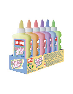 CAJA 6 BOTES COLA INSTANT PASTEL GLUE 180ml