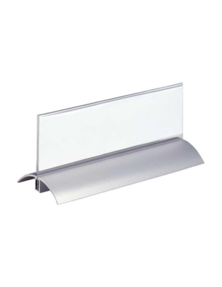 PACK 2 PORTANOMBRES DE MESA DURABLE DESK PRESENTER DELUXE 61x210mm