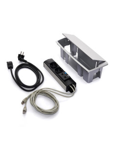 CAJA DE CONEXIÓN ROCADA CON ACCESORIOS