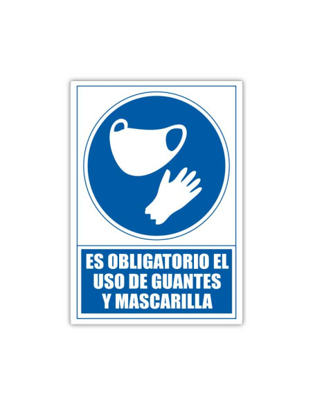 PLACA ARCHIVO 2000 OBLIGATORIO EL USO DE GUANTES Y MASCARILLA