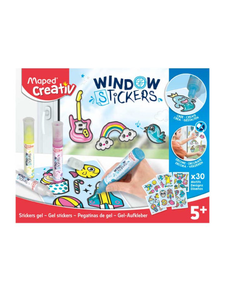 MAPED CREATIVE MI PRIMER KIT DE MANUALIDADES - WINDOW STICKERS