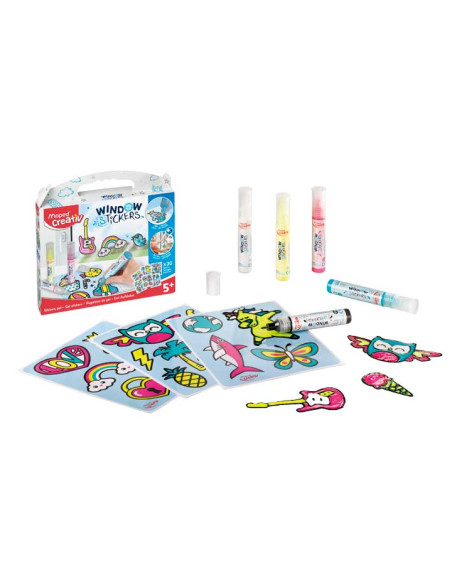MAPED CREATIVE MI PRIMER KIT DE MANUALIDADES - WINDOW STICKERS