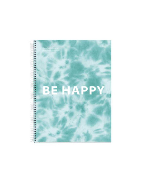 CUADERNO MIQUEL RIUS NOTEBOOK 4 TIE DYE CARTÓN 120h A4