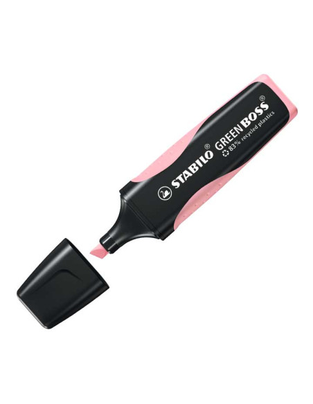 MARCADOR FLUORESCENTE STABILO GREEN BOSS PASTEL