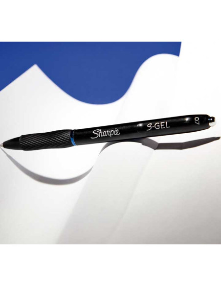 SHARPIE BOLÍGRAFO S-GEL PUNTA MEDIA 07MM AZUL
