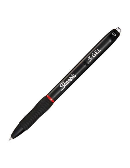 SHARPIE BOLÍGRAFO S-GEL PUNTA MEDIA 07MM ROJO