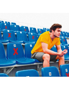 BOLSA 5 ADHESIVOS MARCACIÓN DURABLE CRUZ 2