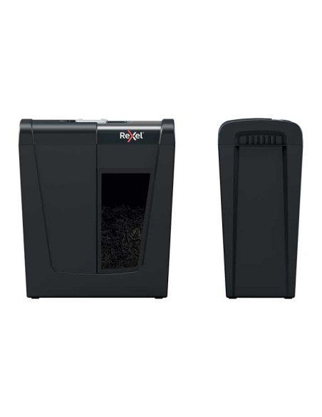 DESTRUCTORA REXEL SECURE S5 NEGRO 5h TIRAS Nvseg2 - particula 6mm dep10L