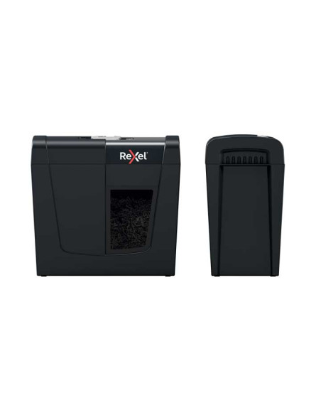 DESTRUCTORA REXEL SECURE X6 NEGRO 6h PARTIC Nvseg4 - particula 4x40mm dep10L