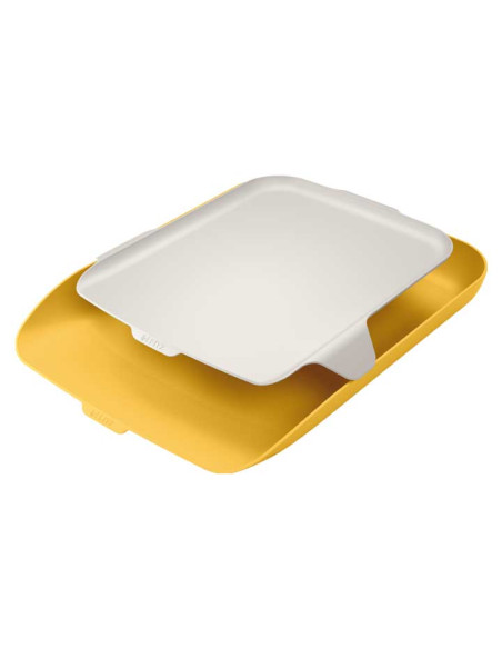 BANDEJA SOBREMESA LEITZ COSY CON ORGANIZADOR