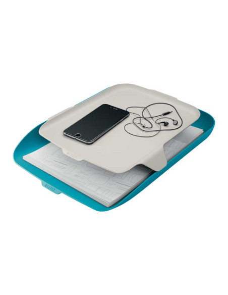 BANDEJA SOBREMESA LEITZ COSY CON ORGANIZADOR