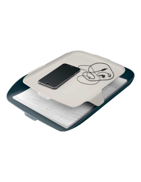 BANDEJA SOBREMESA LEITZ COSY CON ORGANIZADOR