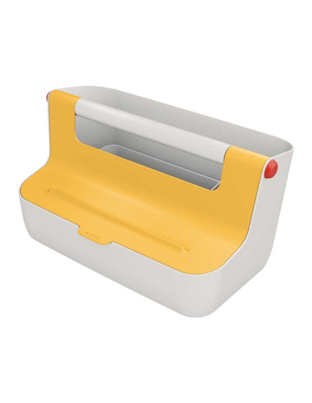 LEITZ CAJA DE ALMACENAMIENTO PORTÁTIL COSY CASA ABS AMARILLO