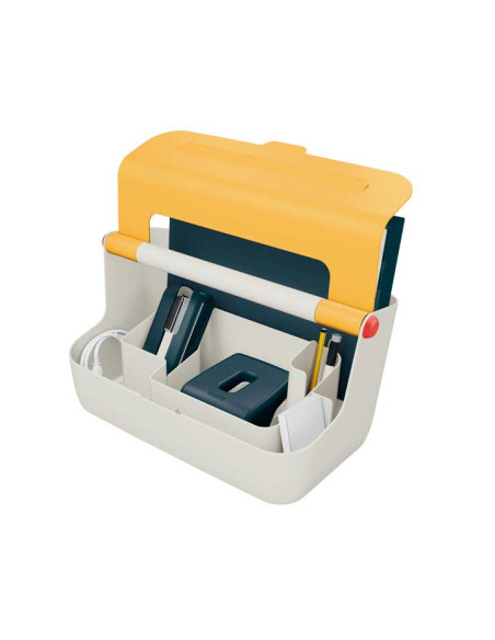 LEITZ CAJA DE ALMACENAMIENTO PORTÁTIL COSY CASA ABS AMARILLO