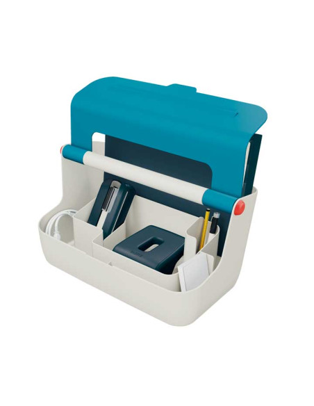LEITZ CAJA DE ALMACENAMIENTO PORTÁTIL COSY CASA ABS AZUL