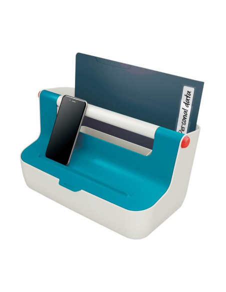 LEITZ CAJA DE ALMACENAMIENTO PORTÁTIL COSY CASA ABS AZUL