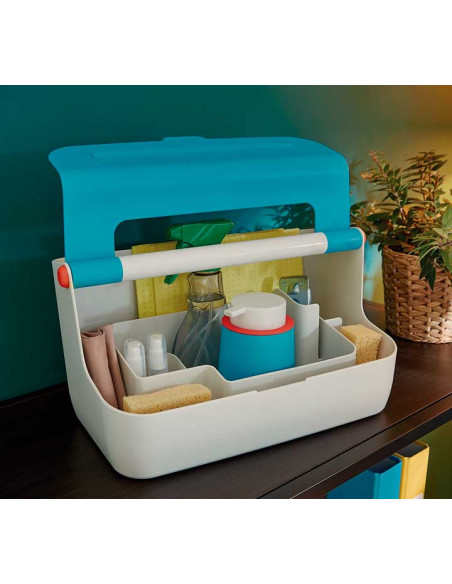 LEITZ CAJA DE ALMACENAMIENTO PORTÁTIL COSY CASA ABS AZUL