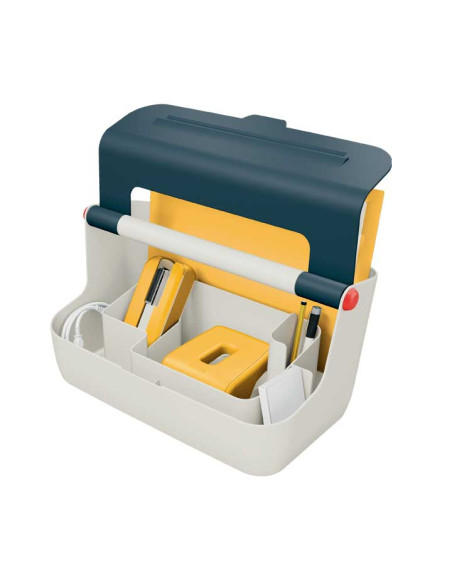 LEITZ CAJA DE ALMACENAMIENTO PORTÁTIL COSY CASA ABS GRIS