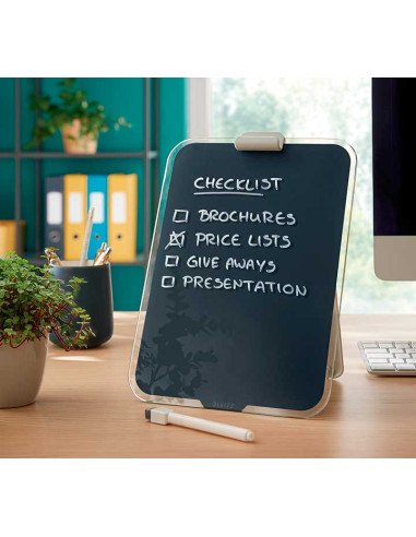 ATRIL DE CRISTAL LEITZ COSY DE SOBREMESA