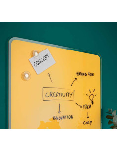 PIZARRA DE CRISTAL LEITZ COSY 45x45cm 2