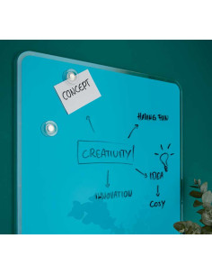 PIZARRA DE CRISTAL LEITZ COSY 45x45cm 2