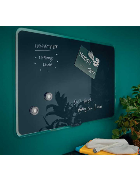 PIZARRA DE CRISTAL LEITZ COSY 60x40cm