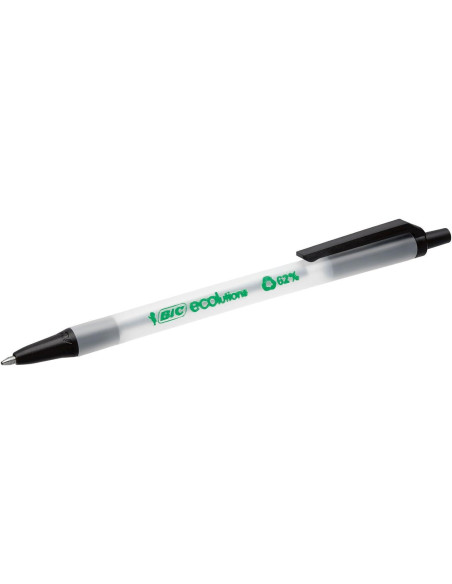 BOLIGRAFO BIC ECOLUTIONS CLIC STIC NEGRO