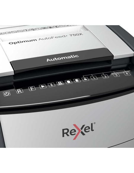 DESTRUCTORA AUTOMÁTICA REXEL OPTIMUM AUTOFEED 750X