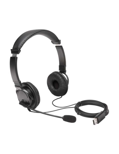 AURICULARES CON MICRO KENSINGTON HI-FI USB