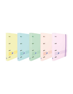 CARPETA OXFORD EUROPEANBINDER LIVE&GO A4 COLORES PASTEL