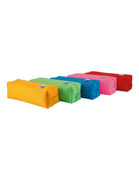 OXFORD KANGOO KIDS ESTUCHE PORTATODO CUADRADO GRANDE POLIÉSTER COLORES SURTIDOS