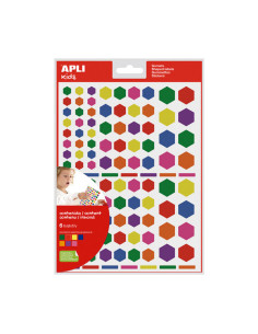 BLÍSTER 6h GOMETS APLI KIDS HEXÁGONOS