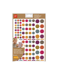 BLÍSTER 6h GOMETS APLI KIDS REDONDOS NATURE KRAFT