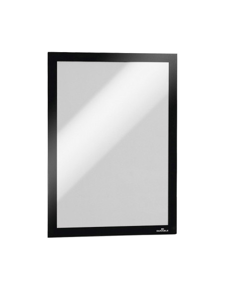 MARCO DURABLE MAGNETICO AUTOADHESIVO DURAFRAME A4 ENVASE UNITARIO NEGRO
