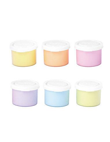 CAJA 6 BOTES DE PINTURA DE DEDOS JOVI 35ml PASTEL