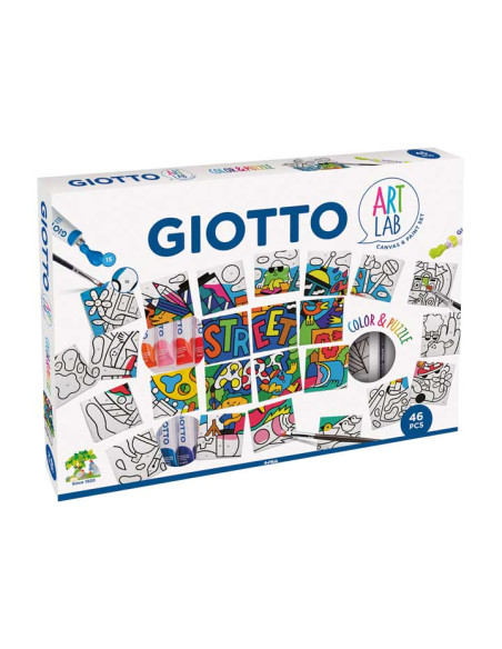 CAJA CREATIVA ART LAB GIOTTO COLOR & PUZZLE