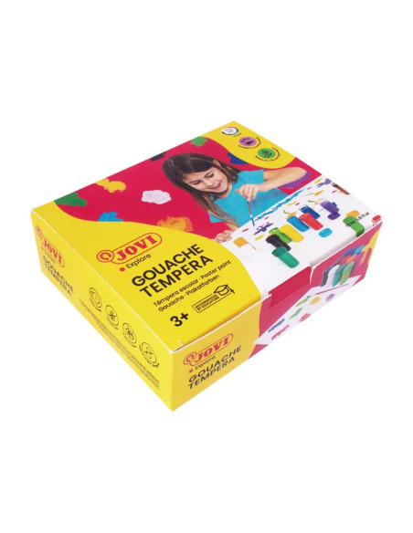 ESTUCHE 12 TÉMPERAS JOVI GOUACHE 15ml