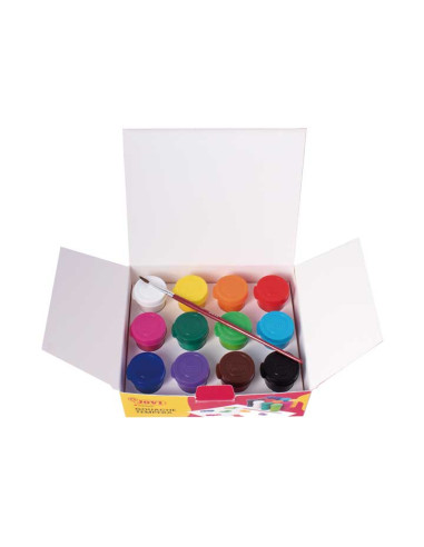 ESTUCHE 12 TÉMPERAS JOVI GOUACHE 15ml
