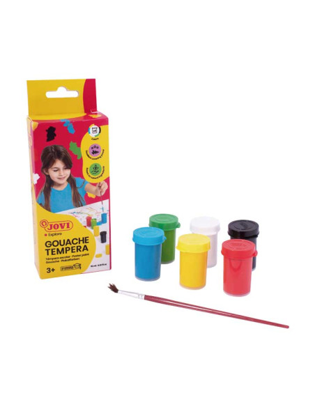 ESTUCHE 6 TÉMPERAS JOVI GOUACHE 15ml
