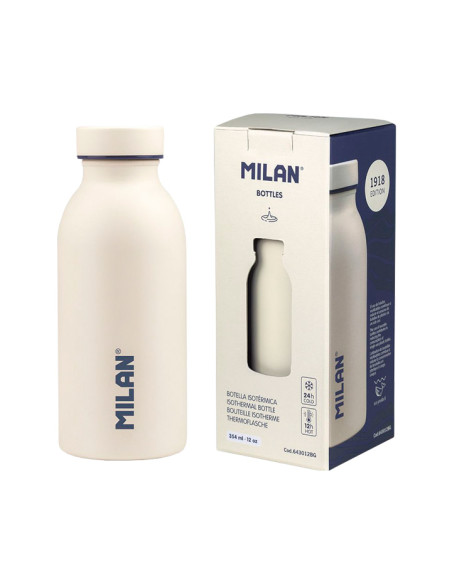 MILAN BOTELLA ISOTÉRMICA 354 ML EDICIÓN 1918 BLANCO