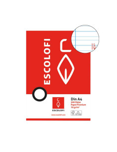 RESMILLERÍA 500h ESCOLOFI A4 MONTESSORI 35 CON MARGEN