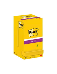 CAJA 12 NOTAS POST-IT SUPER STICKY 76x76mm