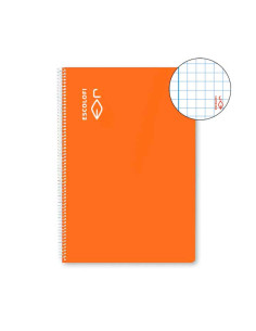 CUADERNO ESPIRAL 100h ESCOLOFI F 4x4 CON MARGEN