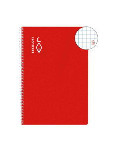 CUADERNO ESPIRAL 100h ESCOLOFI F 5x5 CON MARGEN